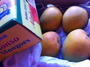 Alphonso mangoes